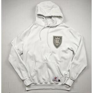 MITCHELL AND NESS MLS ROYAL SALT LAKE FC WHITE‎ JACKET LARGE